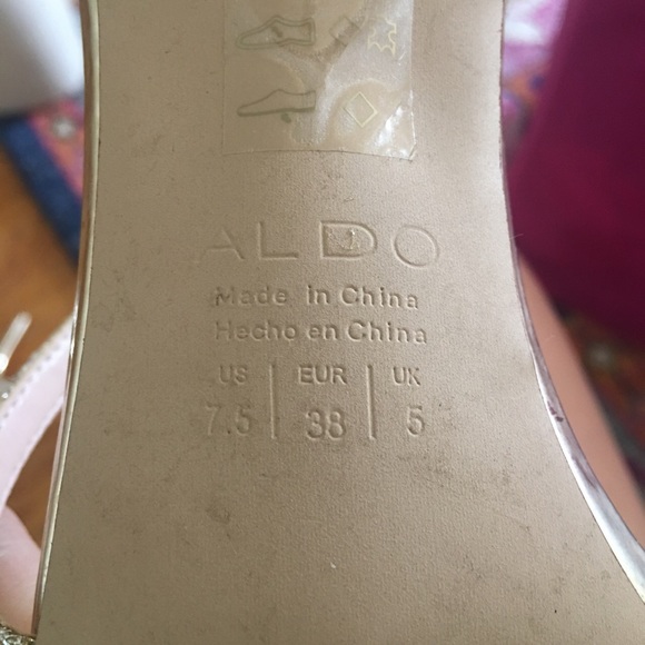 Thin heeled, sparkly, strapy heels! - Picture 4 of 4